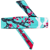 HK Army Paintball Headband Blossom Green absorbs sweat and adds comfort during play.