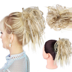 HMD Tousled Updo hair piece adds natural volume to bun