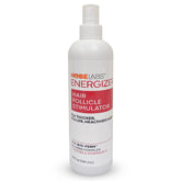 Hobe Labs Energizer spray bottle applied to scalp for thicker, fuller hair.
