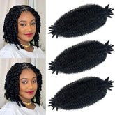 Hodgeous Marley Twist hair pack of 3 enables versatile 12-inch styles.