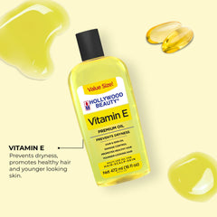 Hollywood Beauty Vitamin E Oil for nails and cuticles care.