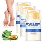 Holyarm 60% Urea foot cream application for moisturized feet.