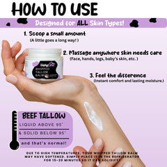 Unscented formula with lavender and rose notes for gentle skincare.