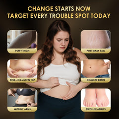 HOLYOM B Flat Cream thighs focus to firm and refine leg appearance.