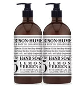 Home and Body Company Garrison lemon verbena bottle delivers fresh fragrance