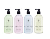 Home & Body Company Lady Bee hand soap set in eucalyptus bottle for refreshing hand cleansing