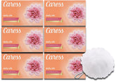 Home Sweet Bundles Caress Daily Silk Bar close-up showing silky lather for smooth skin