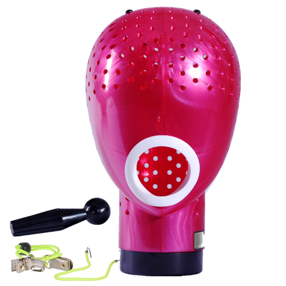 HOMEGOAL Fresh Wig Dryer Stand in pink for fast inside-out wig drying