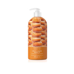 Homeworx Hot Cider Donut bottle label for a cozy autumn shower ritual.