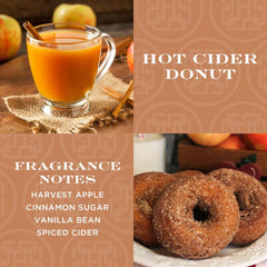 Homeworx Hot Cider Donut bottle pour shows a foaming wash ideal for daily cleansing.