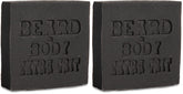 Honest Amish Beard and Body Soap Extra Grit two-pack ready for exfoliation