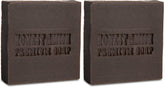 Honest Amish Patchouli Bark soap bar pack-2 wrapped for gentle cleansing.