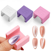 Honey Joy 5D Nail Magnet Tool non-slip finger stand for steady cat eye application.