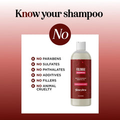 HONEYDEW Folimax Biotin Shampoo lather – easy distribution during wash.