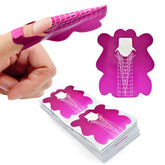 Honey Joy nail form sticky builder gel 200pc pack for precise extensions