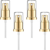 Honoson foundation pump gold, close-up dispense for precise dosing and reduced waste.