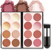HOSAILY 16-color palette front view for versatile face sculpting