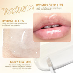 Hosaily brown lip liner swatch paired with gloss for versatile looks