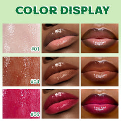 HOSAILY dark brown lip liner close-up highlighting precise contour.