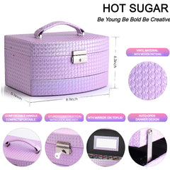 Hot Sugar makeup brush set, six pieces, for precise application and blending