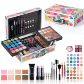 Hot Sugar makeup kit case open shows organized storage for travel.