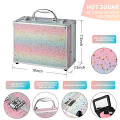Hot Sugar pigmented eyeshadow palette offers rich color payoff with easy blending