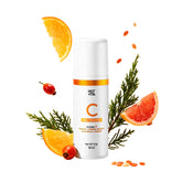 Hot Vita Vitamin C Body Oil bottle on a clean surface, ready for daily use.