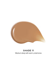 Hourglass Veil Hydrating Skin Tint swatch demonstrates light texture for blending.