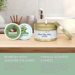 Housavvy aromatherapy shower steamers for a spa-like shower experience