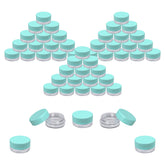 Houseables 3g mini jar with lid blue showing leak-proof seal for cosmetics