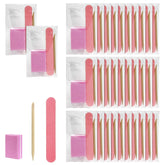 Hozziii disposable manicure kit in pink packaging for quick at-home use