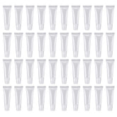 HRLORKC 200-piece set of 10 ml empty lip tubes for DIY cosmetics.