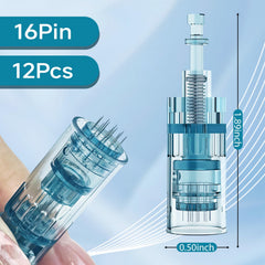 HSENBK microneedling cartridge with 0.25mm needles for clean, controlled sessions.