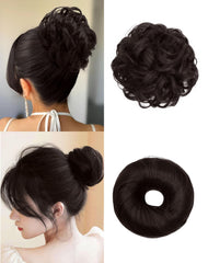 HSLHDI messy bun large 6inch for added volume and quick styling.