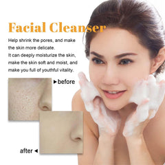 HuaQing turmeric foaming face wash duo pack ready for routine