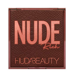 Huda Nude Eyeshadow Palette creamy texture enables smooth blending and easy application
