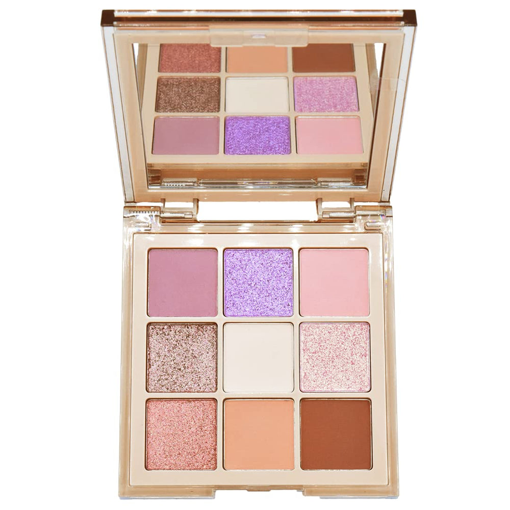 HUDA BEAUTY Nude Obsessions Nude Light palette open for versatile daily neutrals