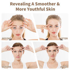 HUGROSE forehead patch natural adhesive demonstrates gentle hold with reduced odor.