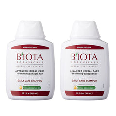 Huieter B'IOTA Botanicals Daily Care Shampoo packaging designed for reliable daily cleansing.