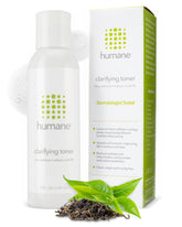 Humane Clarifying Toner bottle ready for everyday gentle exfoliation