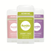 HUMBLE aluminum-free deodorant stick Subtle Citrus for daily freshness.