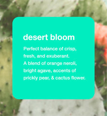 HUME SUPERNATURAL Desert Bloom bottle pump close-up for easy use.