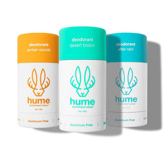 Hume Supernatural Desert Bloom deodorant stick for all-day odor control