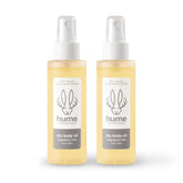 HUME SUPERNATURAL dry body oil spray bottle delivering fragrance-free hydration