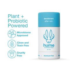 Hume Supernatural underarm after application showing dry, clean appearance.