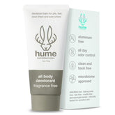 HUME SUPERNATURAL invisible whole-body deodorant tube for all-day odor control