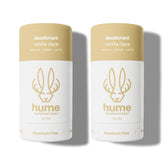 HUME Supernatural Vanilla Daze deodorant stick for aluminum-free freshness.