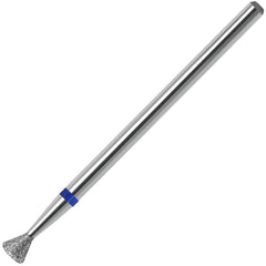 HungGato cuticle-clean drill bit with a flat-top head for precise cuticle prep.