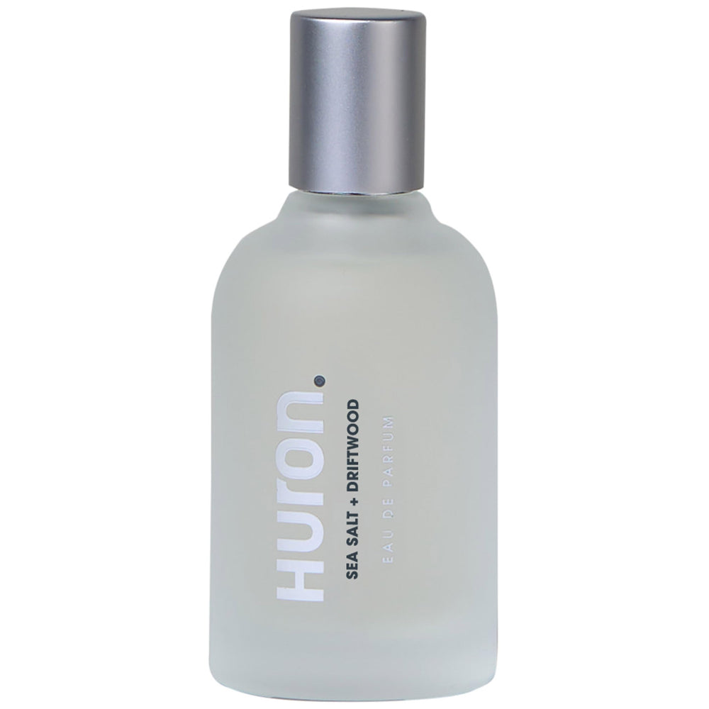 Huron Men's Cologne bottle front view, ideal for everyday wear.