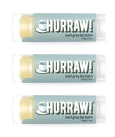 HURRAW Earl Grey lip balm 3pack box, compact hydration on the go